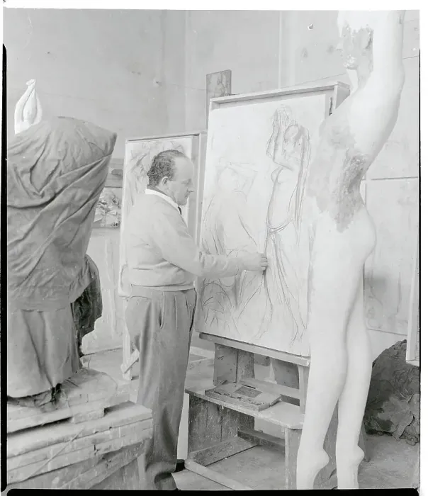Framed Print : Giacomo Manzu Drawing Sketches Framed Print : Giacomo Manzu Drawing Sketches