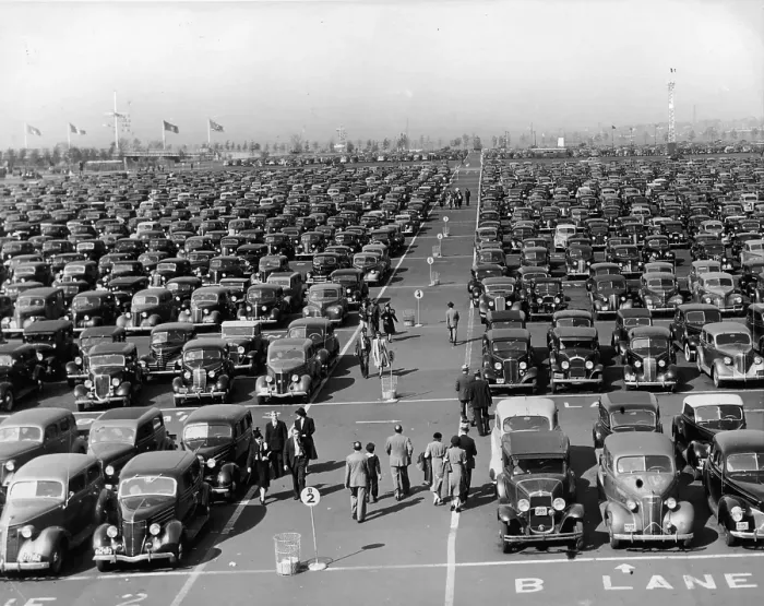 Framed Print : Giant Car Park Framed Print : Giant Car Park