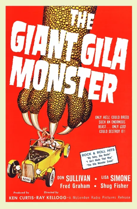 Framed Print : The Giant Gila Monster Framed Print : The Giant Gila Monster