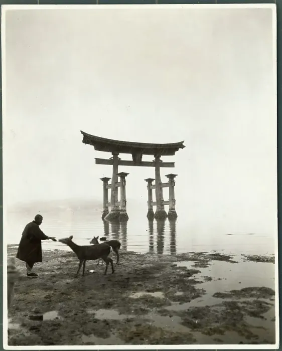 Framed Print : Giant Red Torii Forming a Water Gate Framed Print : Giant Red Torii Forming a Water Gate