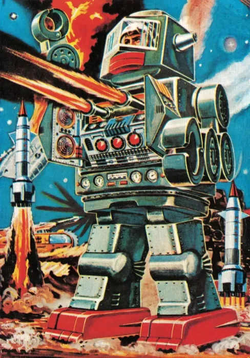 Framed Print : Giant robot Framed Print : Giant robot