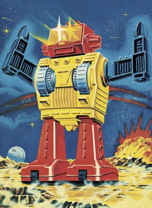 Framed Print : Giant Robot Framed Print : Giant Robot