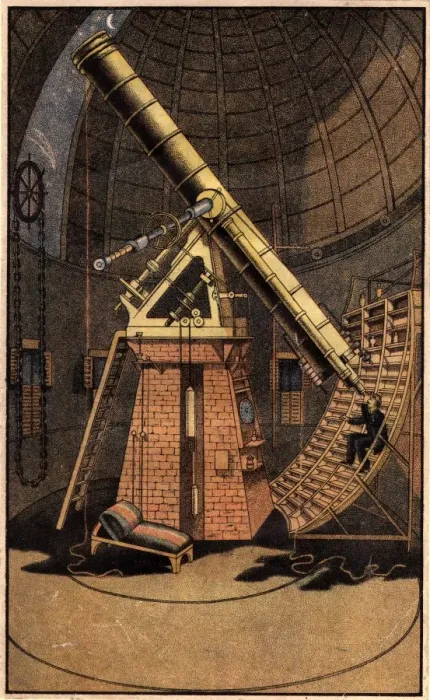 Framed Print : Giant Telescope