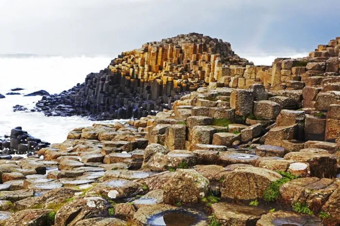 Framed Print : Giants Causeway