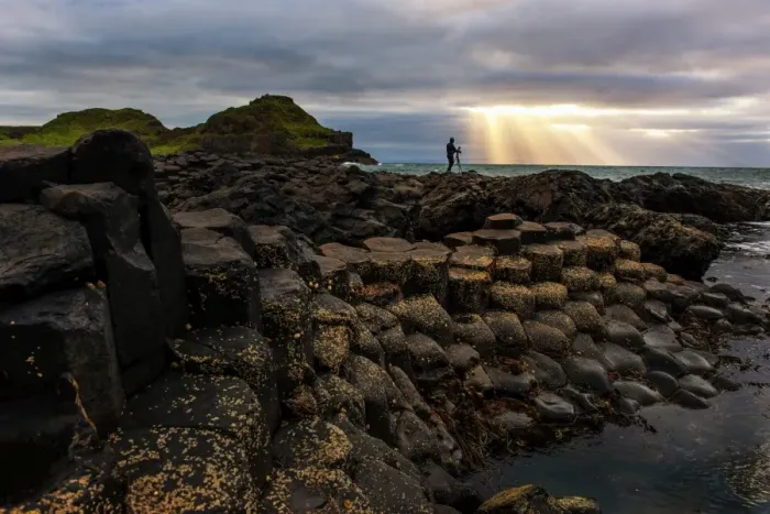 Framed Print : Giants Causeway Bay