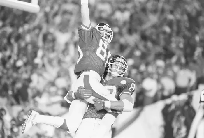 Framed Print : Giants Celebrating Super Bowl Touchdown Framed Print : Giants Celebrating Super Bowl Touchdown