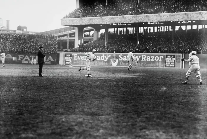 Framed Print : Giants Vs White Sox - 1917 World Series Framed Print : Giants Vs White Sox - 1917 World Series