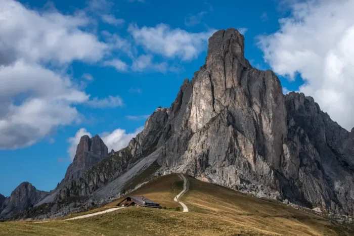 Framed Print : Giau pass, passo giau european alps dolomites Italy landscape nature Framed Print : Giau pass, passo giau european alps dolomites Italy landscape nature