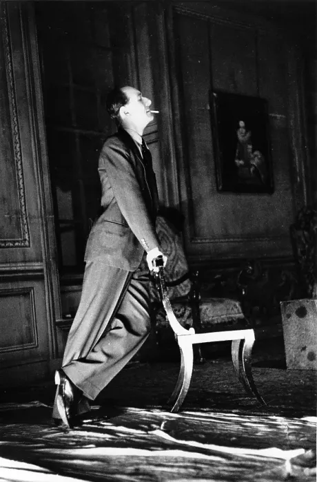 Framed Print : Gielgud Rehearses Framed Print : Gielgud Rehearses