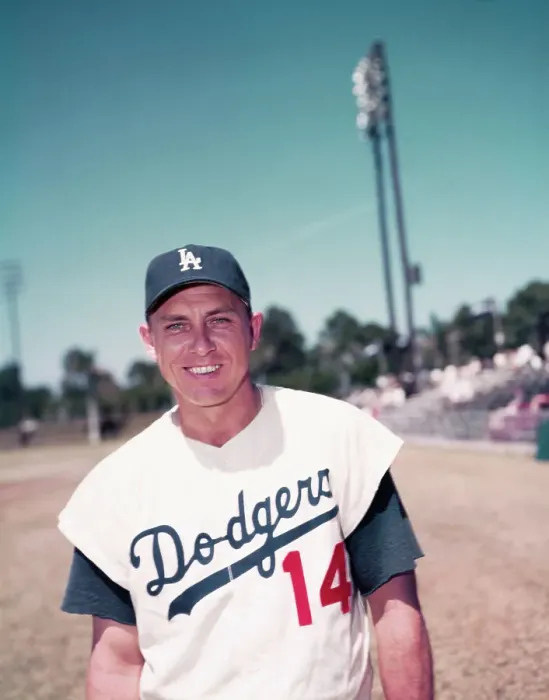 Framed Print : Gil Hodges of the Los Angeles Dodgers Framed Print : Gil Hodges of the Los Angeles Dodgers