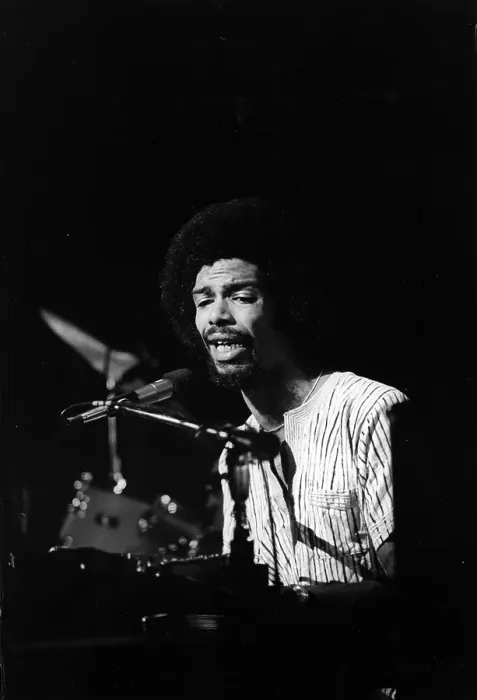 Framed Print : Gil Scott-Heron Performing Framed Print : Gil Scott-Heron Performing