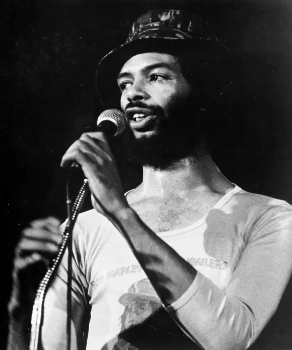 Framed Print : Gil Scott-Heron Performing Framed Print : Gil Scott-Heron Performing