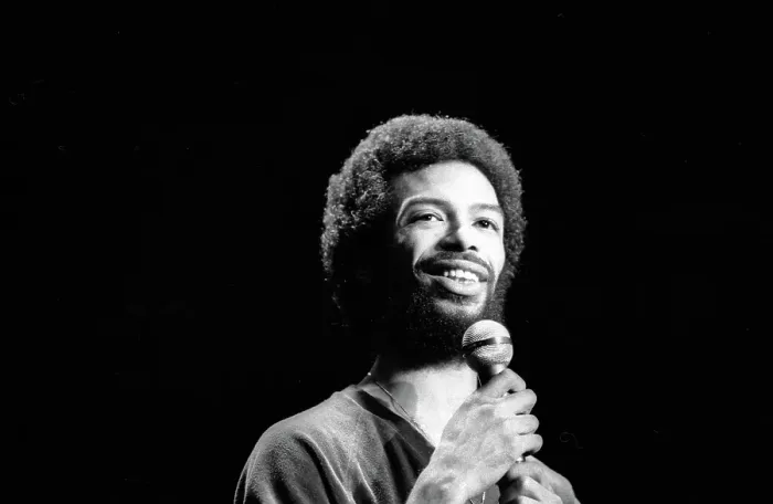 Framed Print : Gil Scott-Heron Performing Framed Print : Gil Scott-Heron Performing