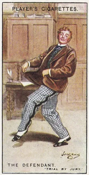 tobacco trials Trial By Jury Print, 1925 Player's Cigarettes Tobacco Card. Art Prints,  Posters & Puzzles from Fine Art Storehouse