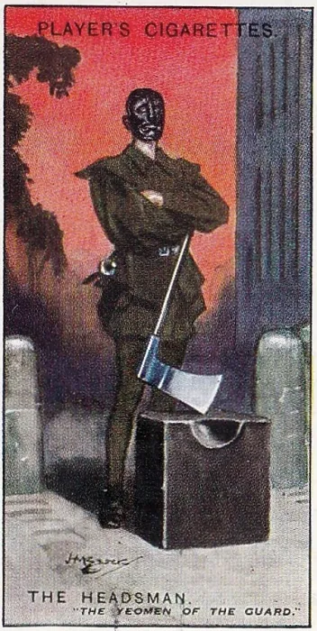 Framed Print : Gilbert and Sullivan production of Yeoman of the Guard on Player's Cigarettes tobacco card, 1925