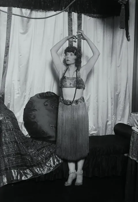 Framed Print : Gilda Gray Posing in Tahitian Style Costume Framed Print : Gilda Gray Posing in Tahitian Style Costume