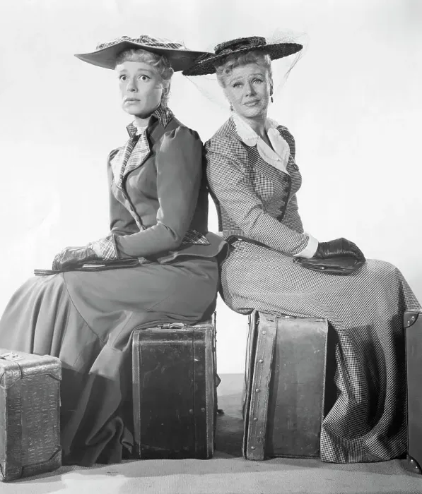 Framed Print : Ginger Rogers and Carol Channing Framed Print : Ginger Rogers and Carol Channing