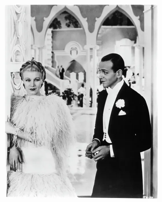 Framed Print : Ginger Rogers And Fred Astaire In Top Hat