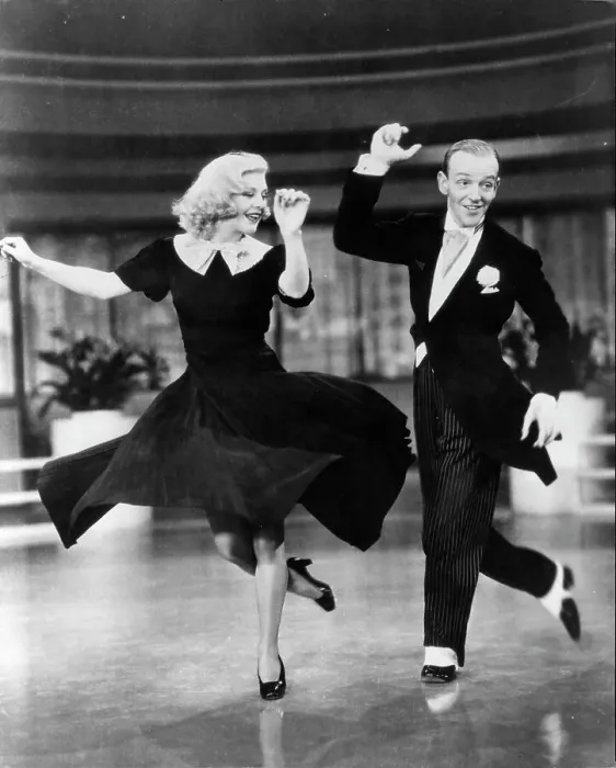Framed Print : Ginger Rogers And Fred Astaire In Swing Time Framed Print : Ginger Rogers And Fred Astaire In Swing Time