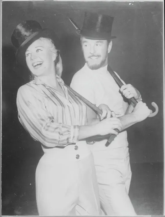 Framed Print : Ginger Rogers with Gower Champion Framed Print : Ginger Rogers with Gower Champion