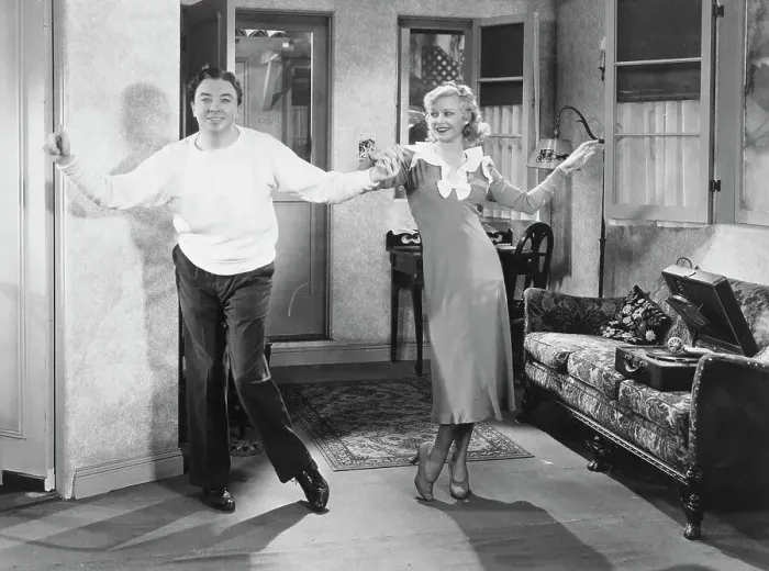 Framed Print : Ginger Rogers and Jack Haley Dancing Framed Print : Ginger Rogers and Jack Haley Dancing