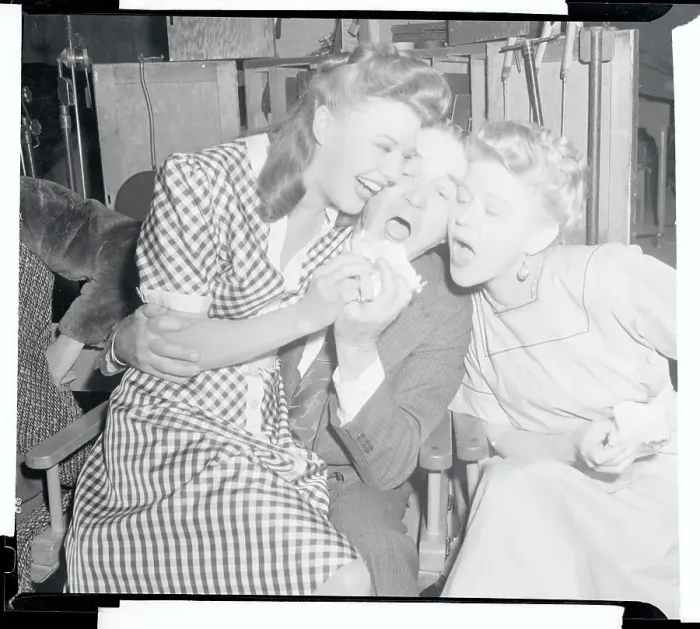 Framed Print : Ginger Rogers with Mother and Grandfather