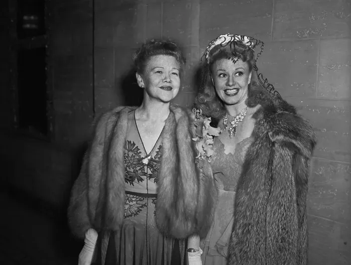 Framed Print : Ginger Rogers with Her Mother Lela Rogers Framed Print : Ginger Rogers with Her Mother Lela Rogers
