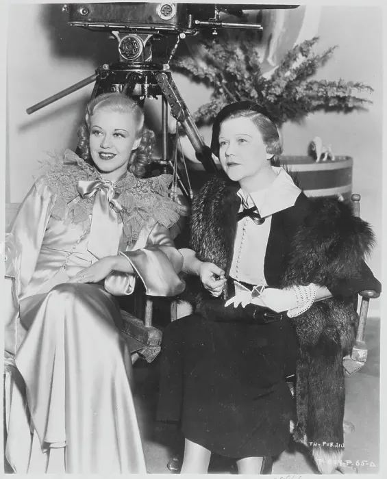 Framed Print : Ginger Rogers and Mother Lela Rogers Framed Print : Ginger Rogers and Mother Lela Rogers