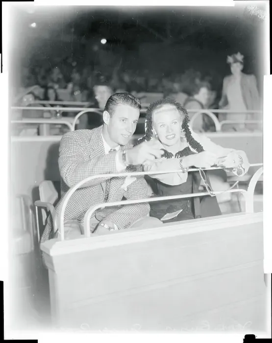 Framed Print : Ginger Rogers Sitting with Husband Jack Briggs Framed Print : Ginger Rogers Sitting with Husband Jack Briggs
