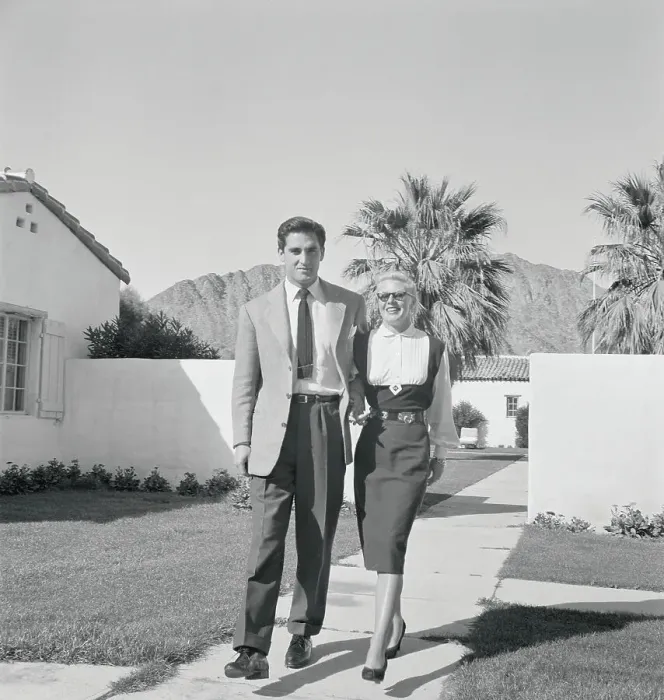 Framed Print : Ginger Rogers Taking Stroll with Jacques Bergerac Framed Print : Ginger Rogers Taking Stroll with Jacques Bergerac