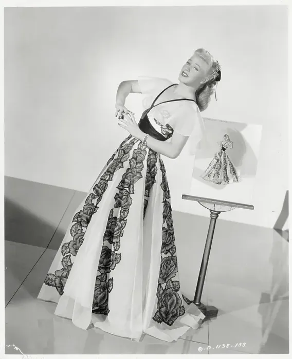 Framed Print : Ginger Rogers Wearing Gown Framed Print : Ginger Rogers Wearing Gown