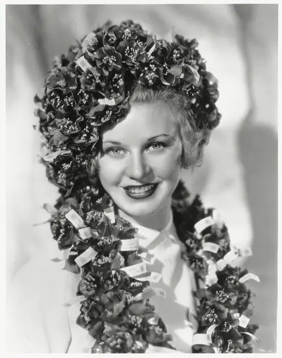 Framed Print : Ginger Rogers Wearing Poppy Tiara Framed Print : Ginger Rogers Wearing Poppy Tiara