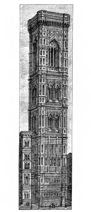 Framed Print : Giotto bell tower