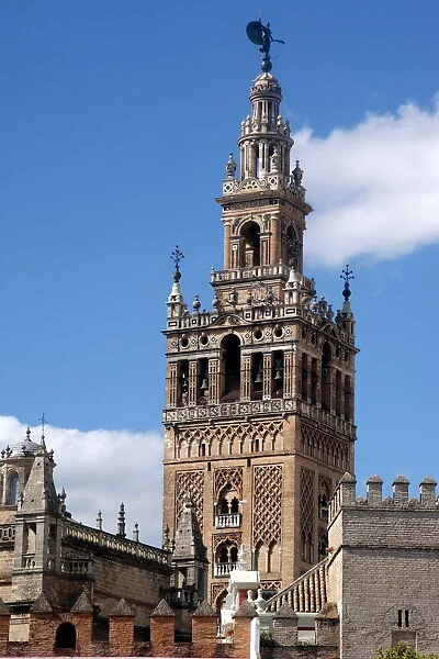 The Giralda in Seville, Spain