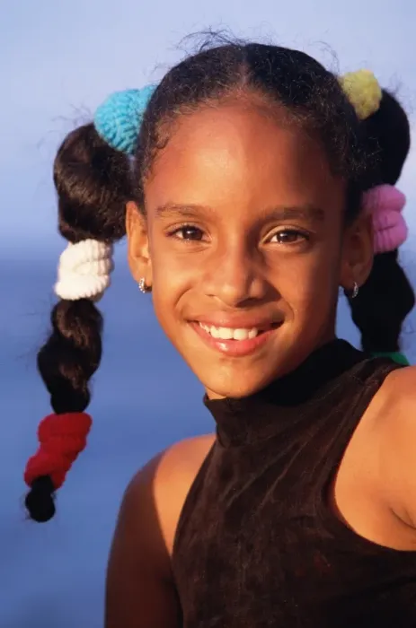 Framed Print : Girl (10-12) Havana, Cuba, portrait