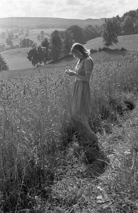 Framed Print : Girl In Cornfield