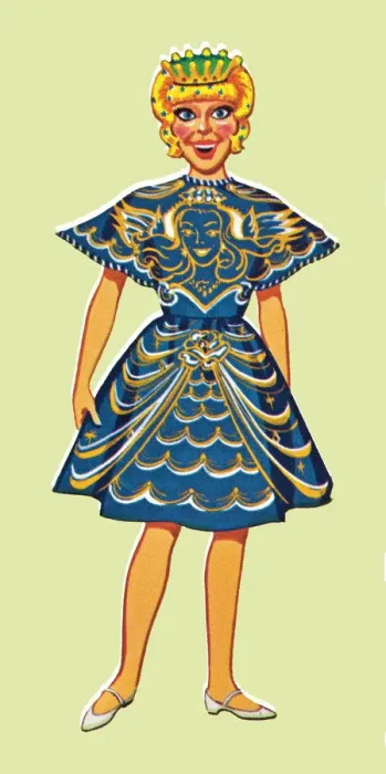 Framed Print : Girl in costume Framed Print : Girl in costume