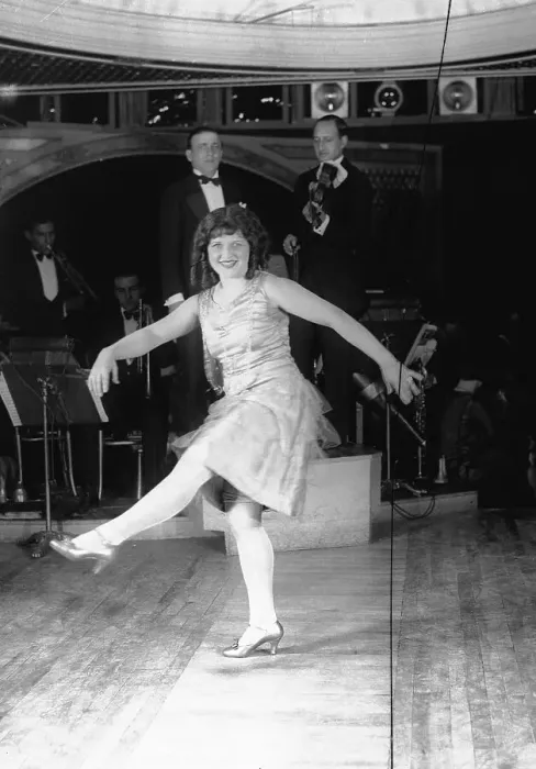 Framed Print : Girl Dancing the Charleston