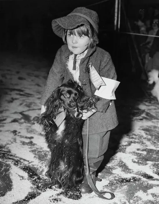 Framed Print : Girl With Dog Framed Print : Girl With Dog