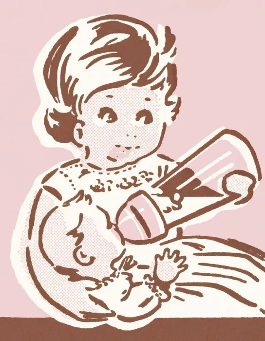 Framed Print : Girl with doll