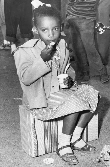 Framed Print : Girl eating ice cream Framed Print : Girl eating ice cream