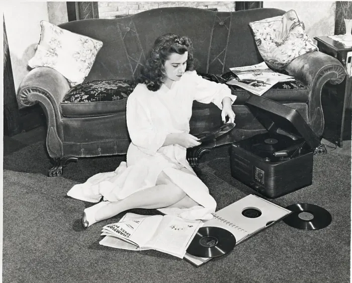 Framed Print : Girl Listens To Music, Reads Magazines Framed Print : Girl Listens To Music, Reads Magazines