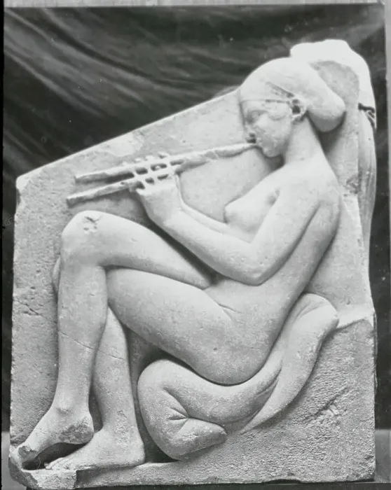 Framed Print : Girl Playing the Flute Framed Print : Girl Playing the Flute