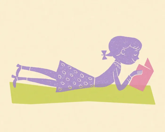 Framed Print : Girl Reading