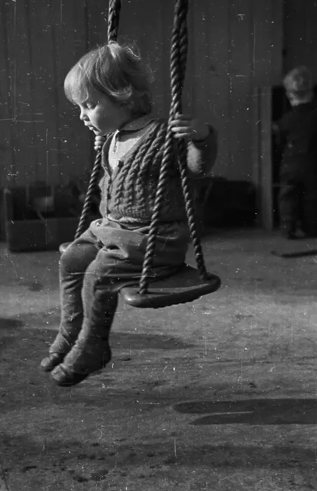 Framed Print : Girl On Swing Framed Print : Girl On Swing