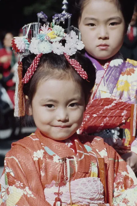 Framed Print : Girls At Japanese Festival Framed Print : Girls At Japanese Festival