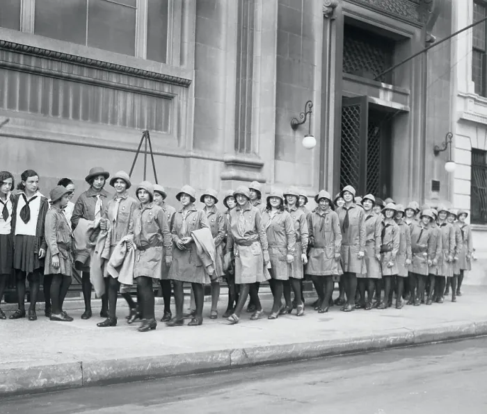 Framed Print : Girls Leaving a Synagogue Framed Print : Girls Leaving a Synagogue