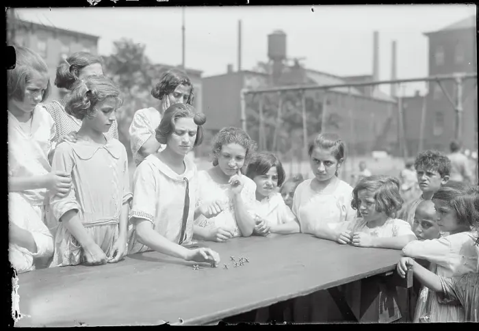 Framed Print : Girls Playing Jacks Framed Print : Girls Playing Jacks