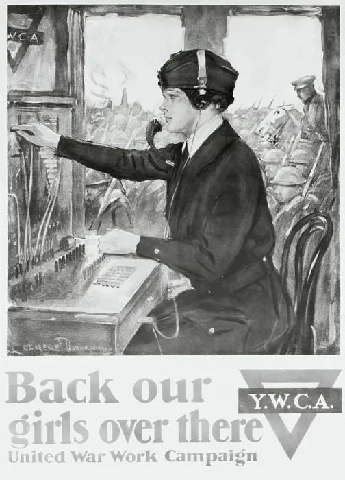 Framed Print : Back Our Girls Over There Poster by Clarence F. Underwood Framed Print : Back Our Girls Over There Poster by Clarence F. Underwood