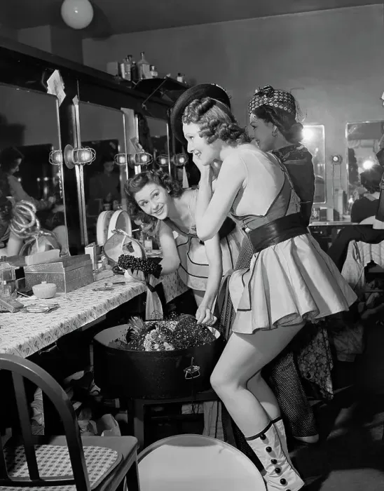 Framed Print : Show Girls at Radio City Music Hall